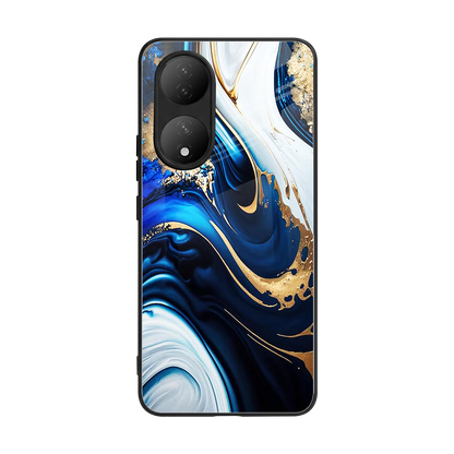 Arctic Flow back phone cover | glass case for Vivo-y100