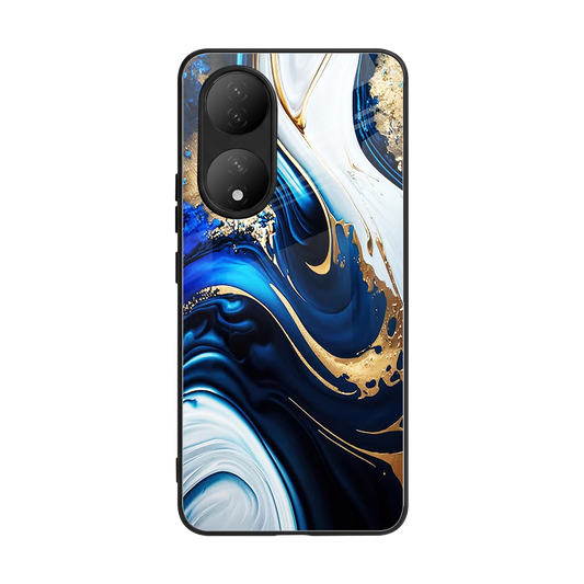 Arctic Flow back phone cover | glass case for Vivo-y100