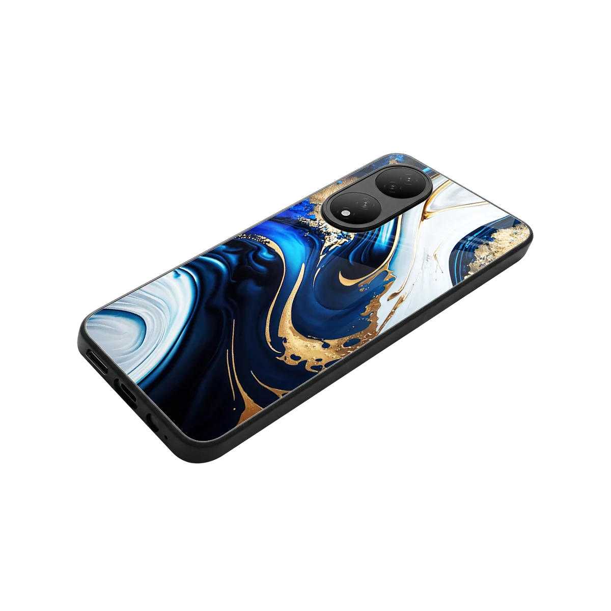 Arctic Flow stylish phone case for Vivo-y100 | glossy glass and slim fit