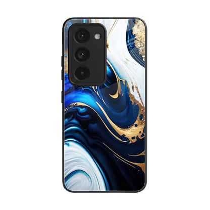 Arctic Flow back phone cover | glass case for redmi 15 5g