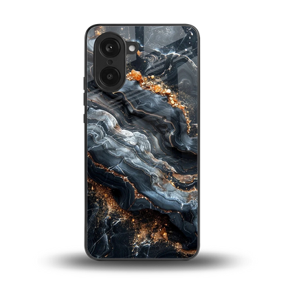 Arctic Stone back phone cover | glass case for oneplus nord ce5 5g