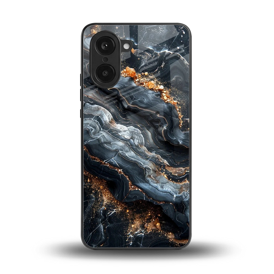 Arctic Stone back phone cover | glass case for oneplus nord ce5 5g