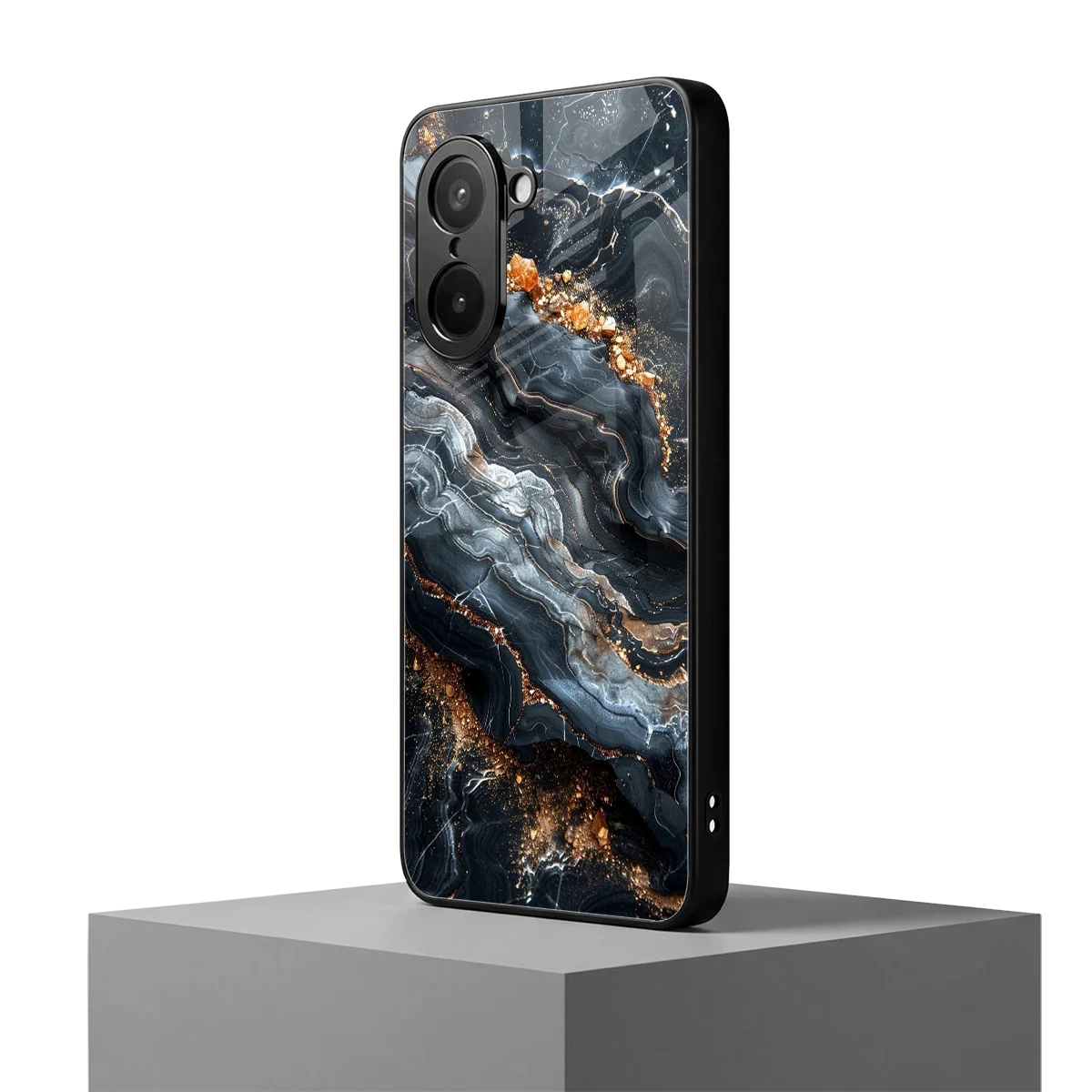 Arctic Stone oneplus nord ce5 5g mobile cover | shockproof glass phone case