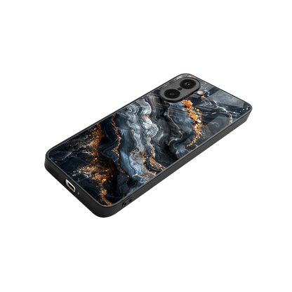 Arctic Stone stylish phone case for oneplus nord ce5 5g | glossy glass and slim fit