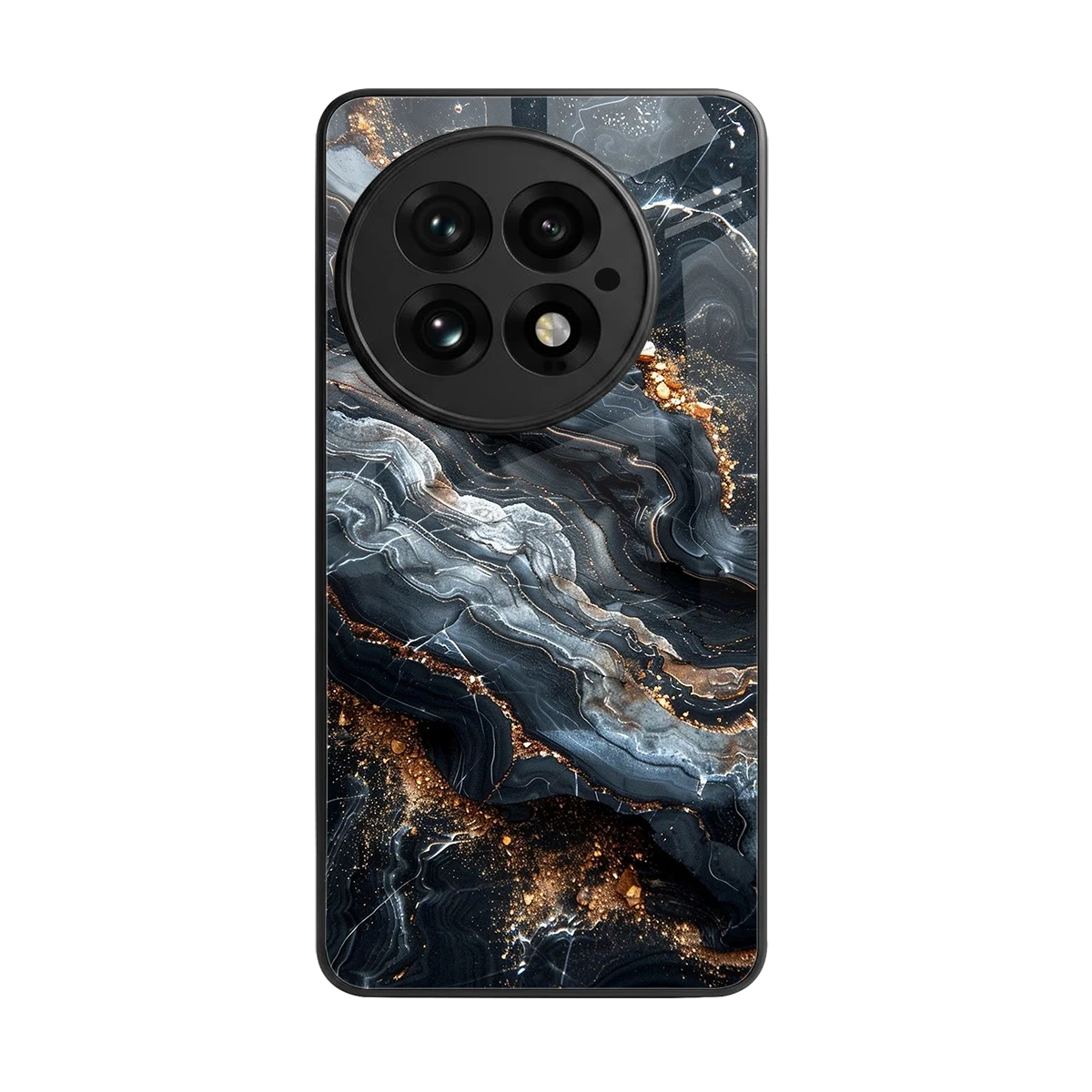 Arctic Stone back phone cover | glass case for oneplus 13