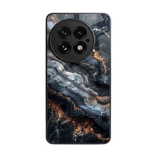 Arctic Stone back phone cover | glass case for oneplus 13