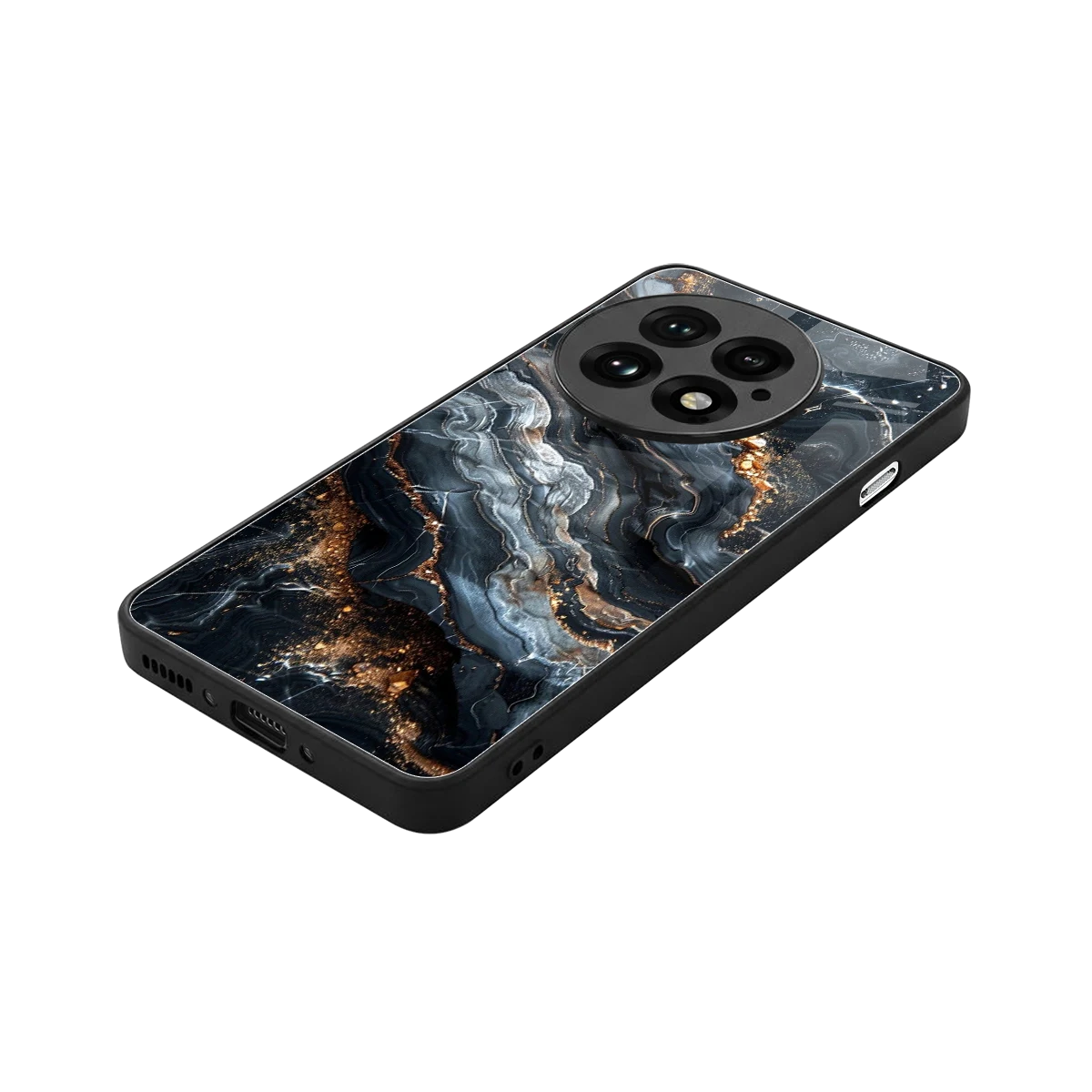 Arctic Stone stylish phone case for oneplus 13 | glossy glass and slim fit