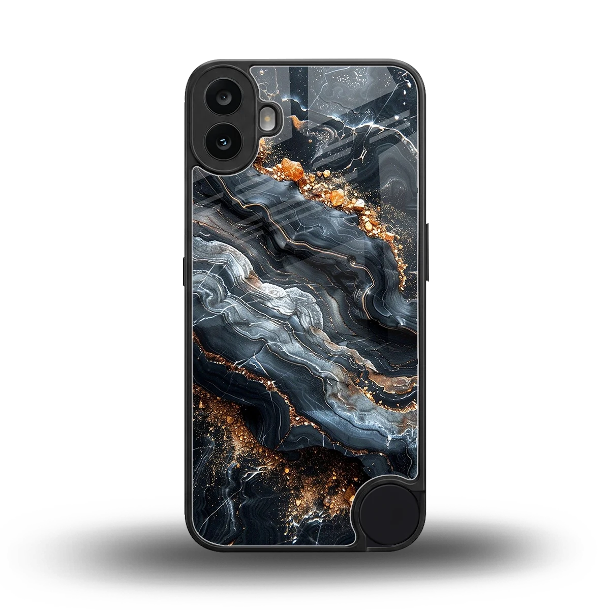 Arctic Stone back phone cover | glass case for cmf nothing phone 1