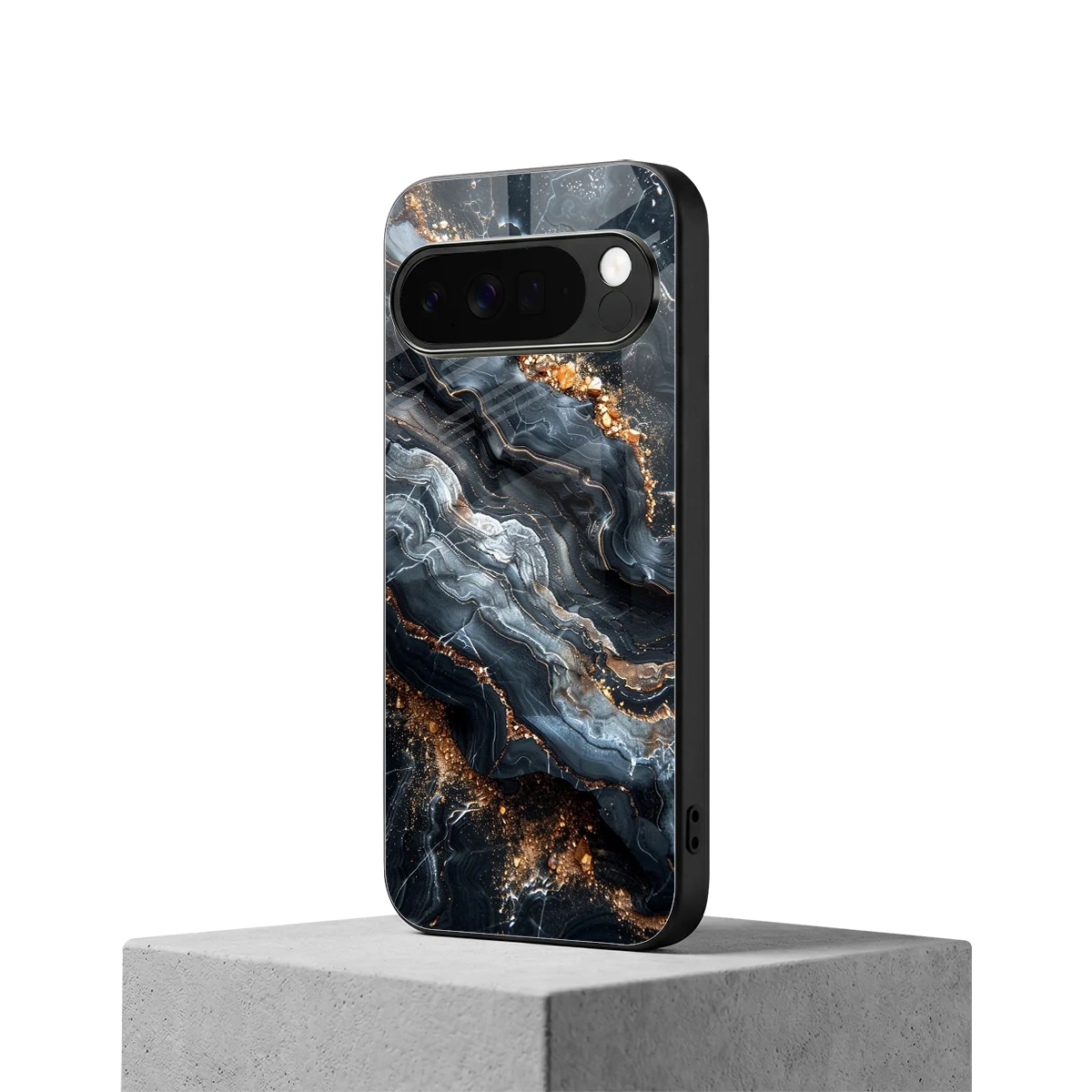 Arctic Stone google pixel 10 pro xl mobile cover | shockproof glass phone case