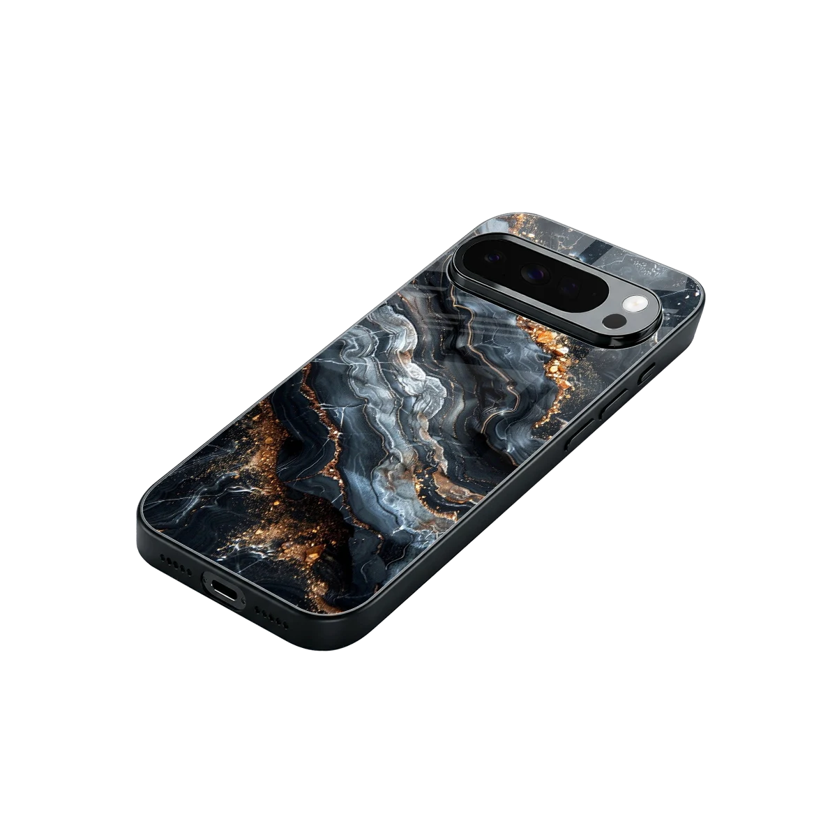 Arctic Stone stylish phone case for google pixel 10 pro xl | glossy glass and slim fit