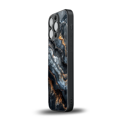 Arctic Stone iphone 16 pro mobile cover | shockproof glass phone case