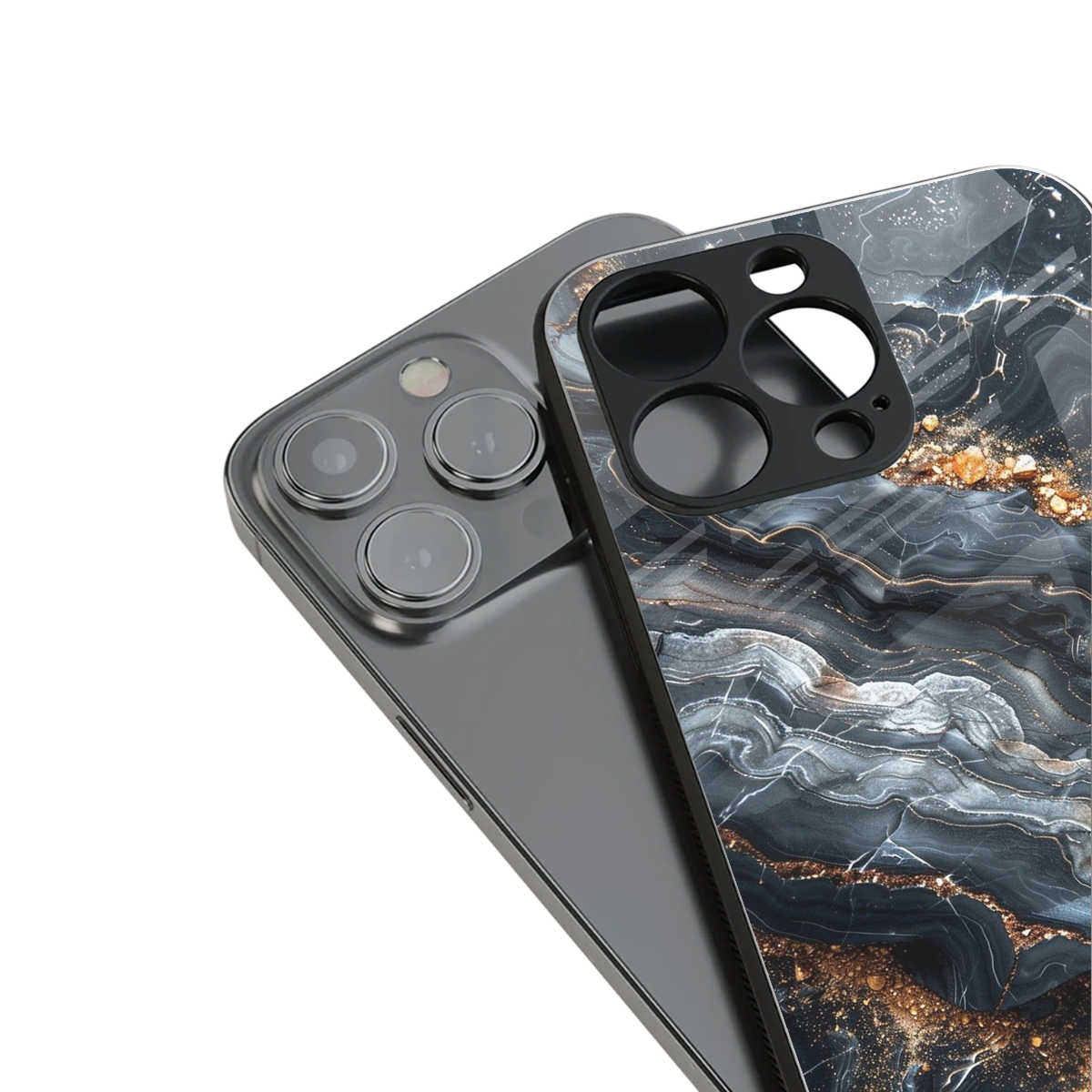 Arctic Stone Phone Case for Iphone 16 | Glass Case
