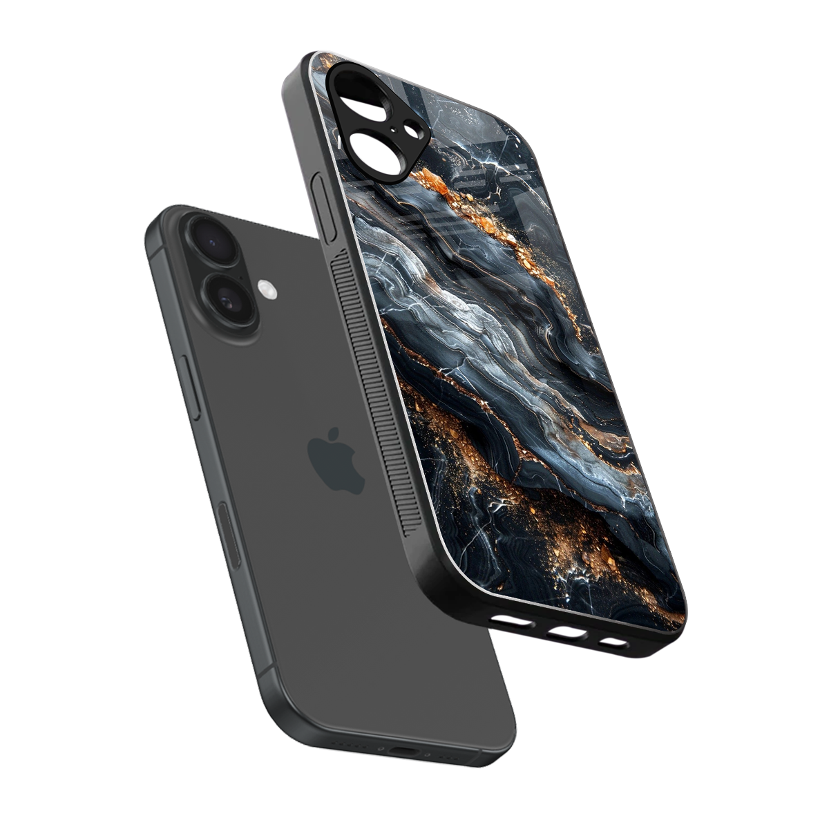 Arctic Stone Phone Case for Iphone 16 | Glass Case