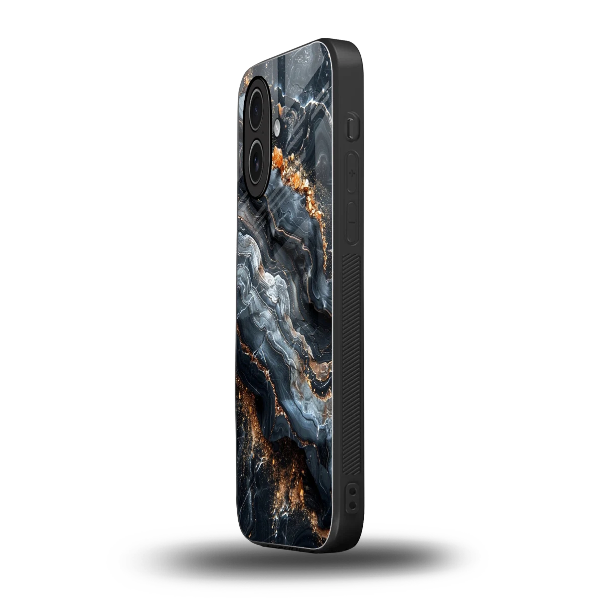 Arctic Stone iphone 17 mobile cover | shockproof glass phone case