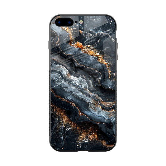 Arctic Stone back phone cover | glass case for iphone 8 plus