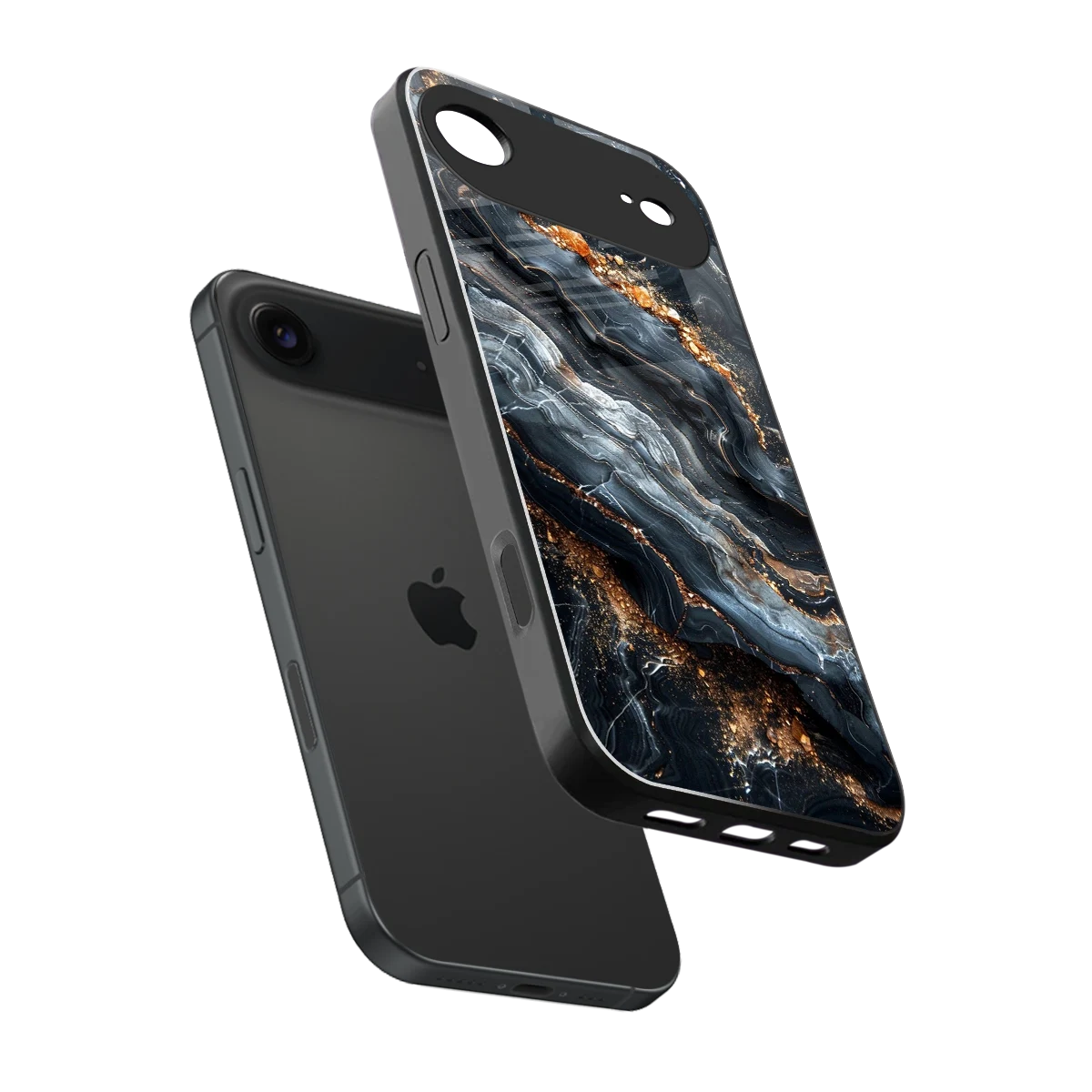 Arctic Stone sleek iphone air cover with tempered glass back and TPU edges