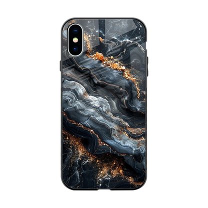 Arctic Stone back phone cover | glass case for iphone x