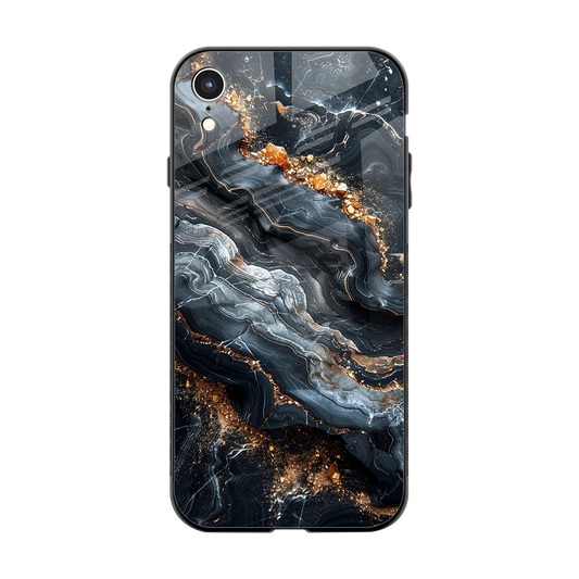 Arctic Stone back phone cover | glass case for iphone xr