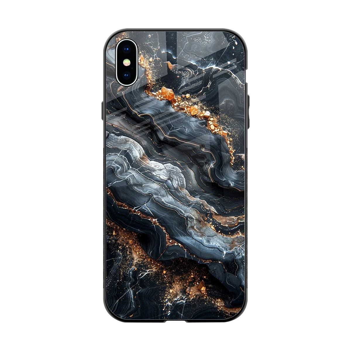 Arctic Stone back phone cover | glass case for iphone xs max