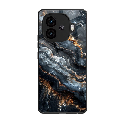 Arctic Stone back phone cover | glass case for iqoo neo 10r 5g