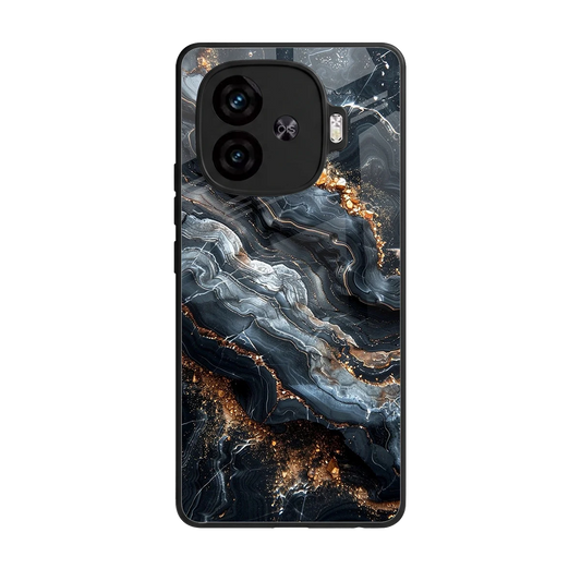 Arctic Stone back phone cover | glass case for iqoo neo 10r 5g