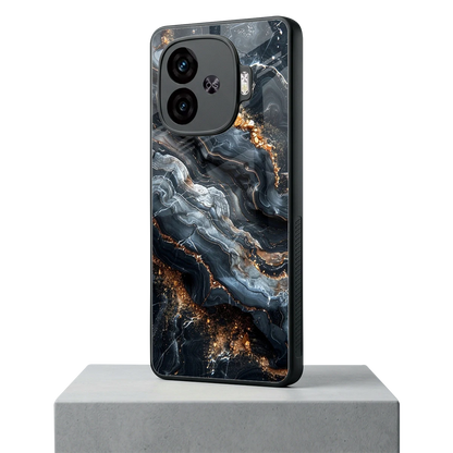 Arctic Stone iqoo neo 10r 5g mobile cover | shockproof glass phone case
