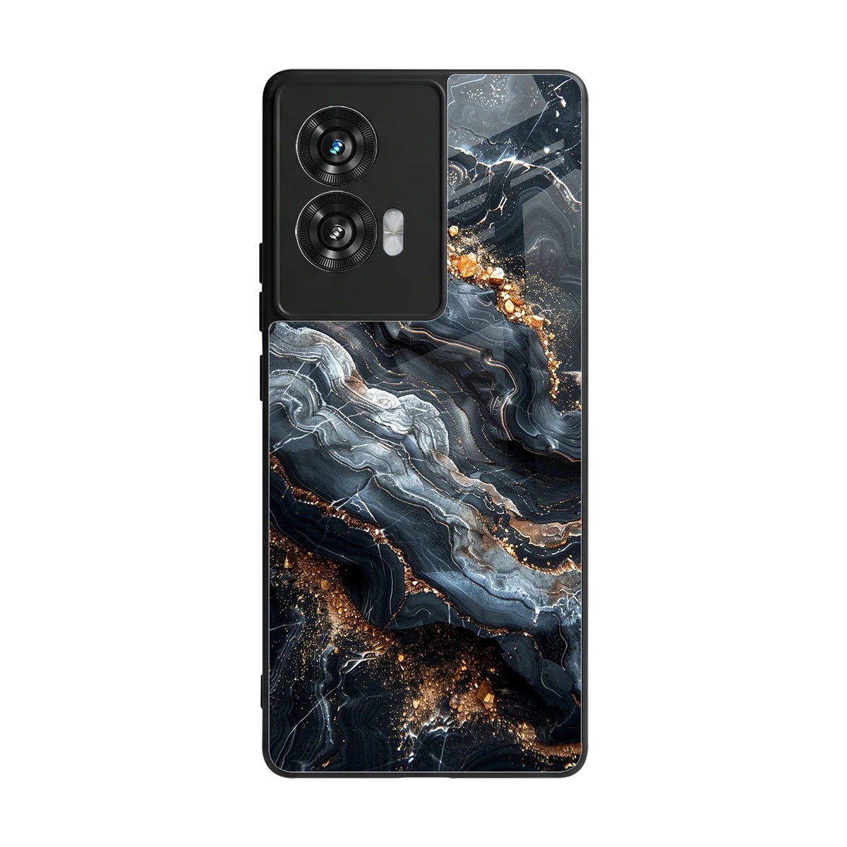 Arctic Stone back phone cover | glass case for motorola edge 50 fusion