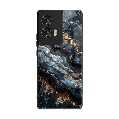 Arctic Stone back phone cover | glass case for motorola edge 50 fusion