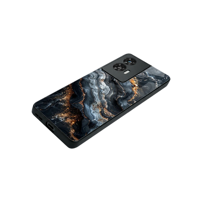 Arctic Stone stylish phone case for motorola edge 50 fusion | glossy glass and slim fit