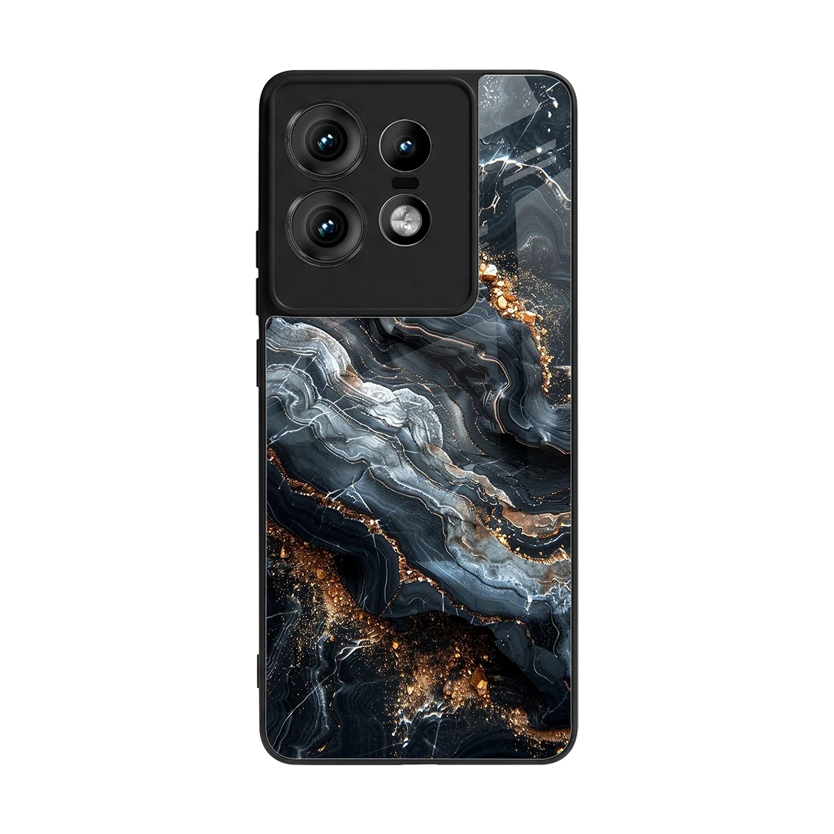 Arctic Stone back phone cover | glass case for motorola edge 50 pro