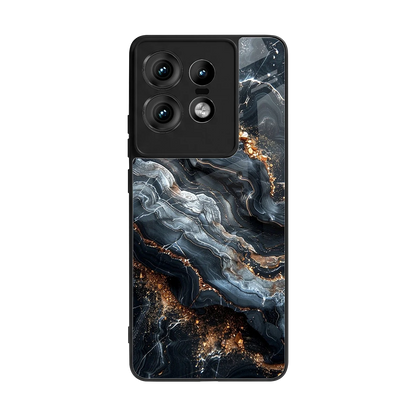 Arctic Stone back phone cover | glass case for motorola edge 50 pro