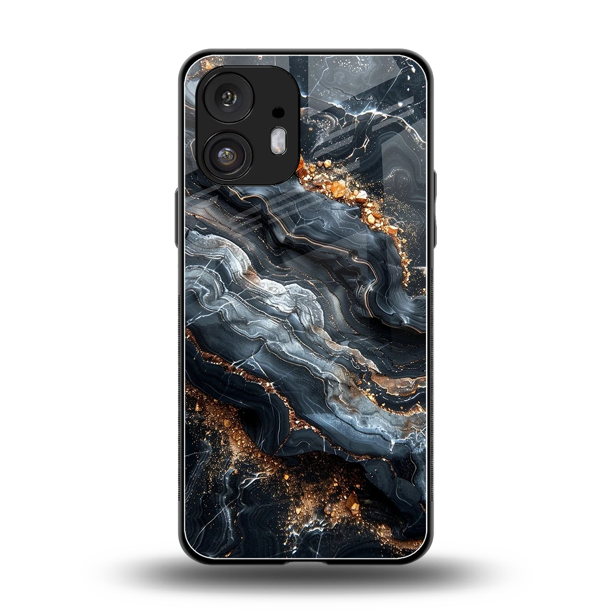 Arctic Stone back phone cover | glass case for nothing phone 2