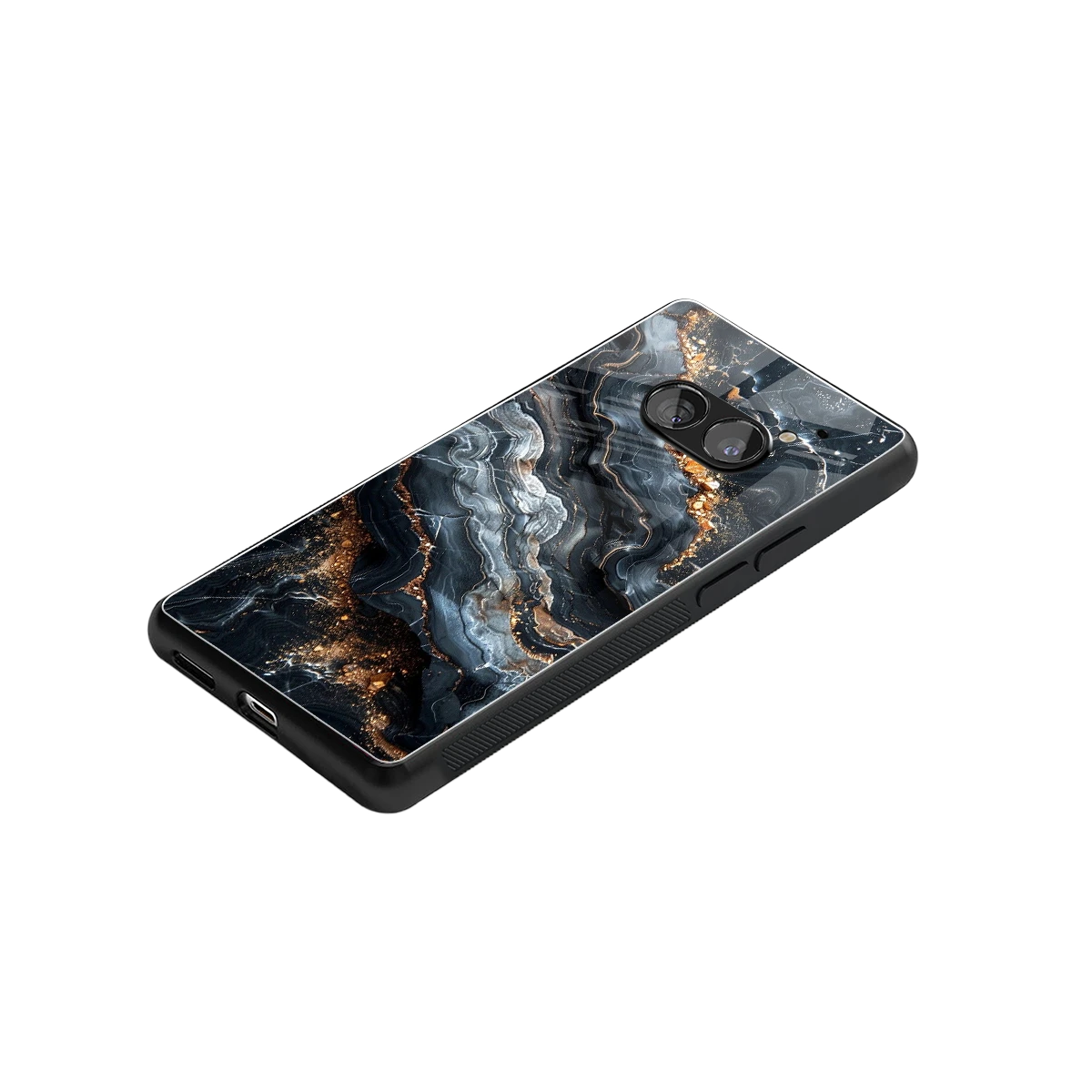 Arctic Stone stylish phone case for nothing phone 2a | glossy glass and slim fit