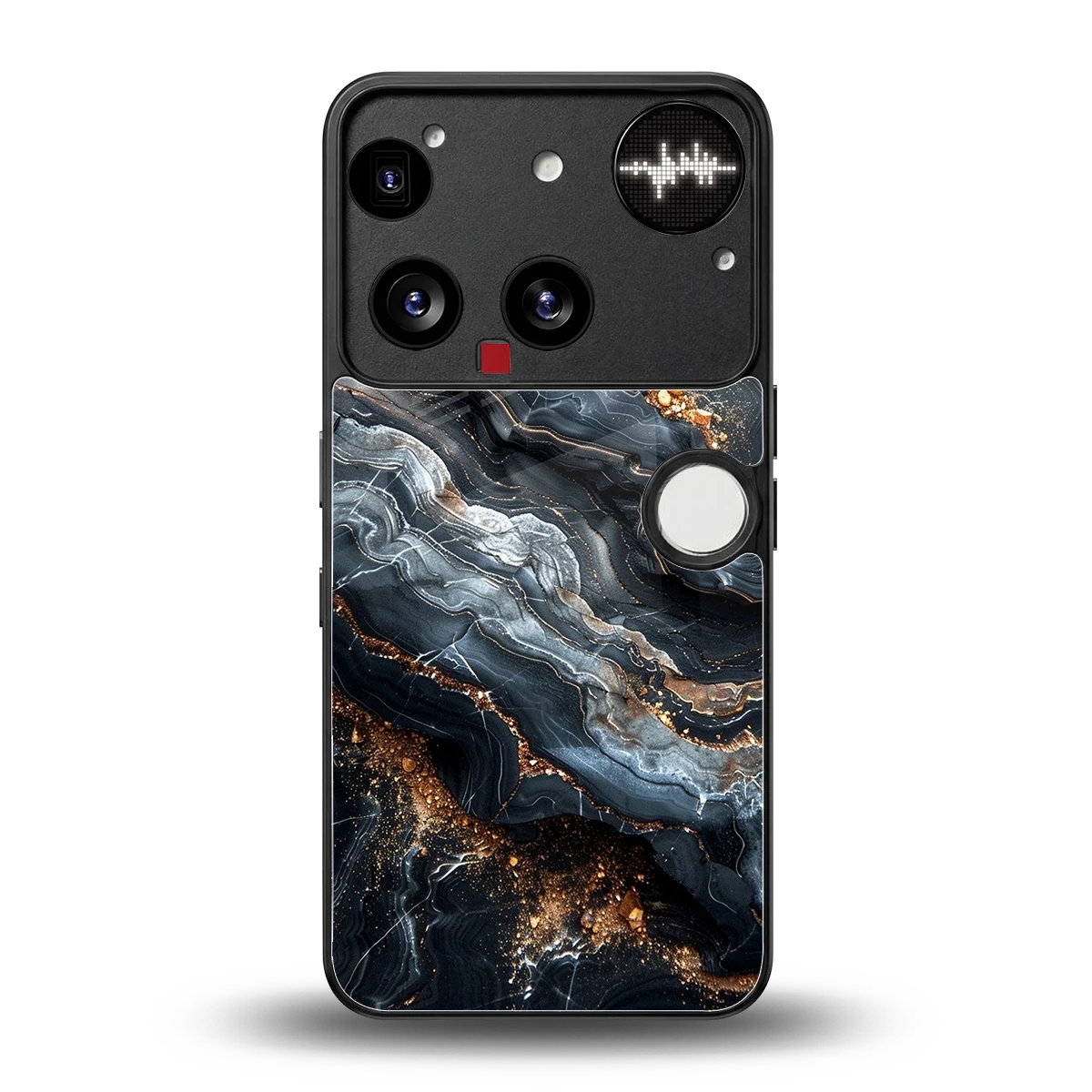 Arctic Stone back phone cover | glass case for nothing phone 3