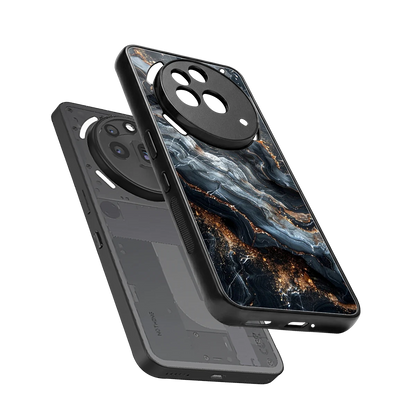 Arctic Stone sleek nothing phone 3a pro cover with tempered glass back and TPU edges