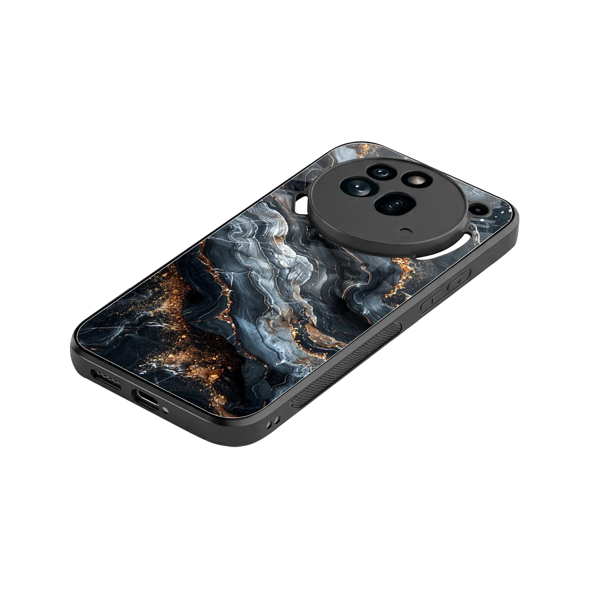 Arctic Stone stylish phone case for nothing phone 3a pro | glossy glass and slim fit