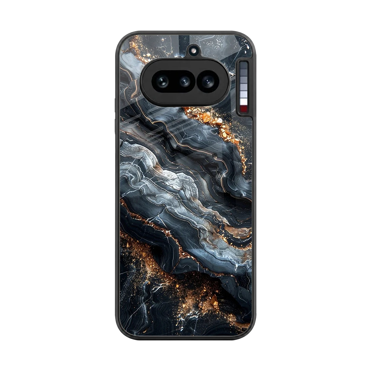 Arctic Stone back phone cover | glass case for nothing phone 4a