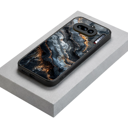 Arctic Stone stylish phone case for nothing phone 4a | glossy glass and slim fit