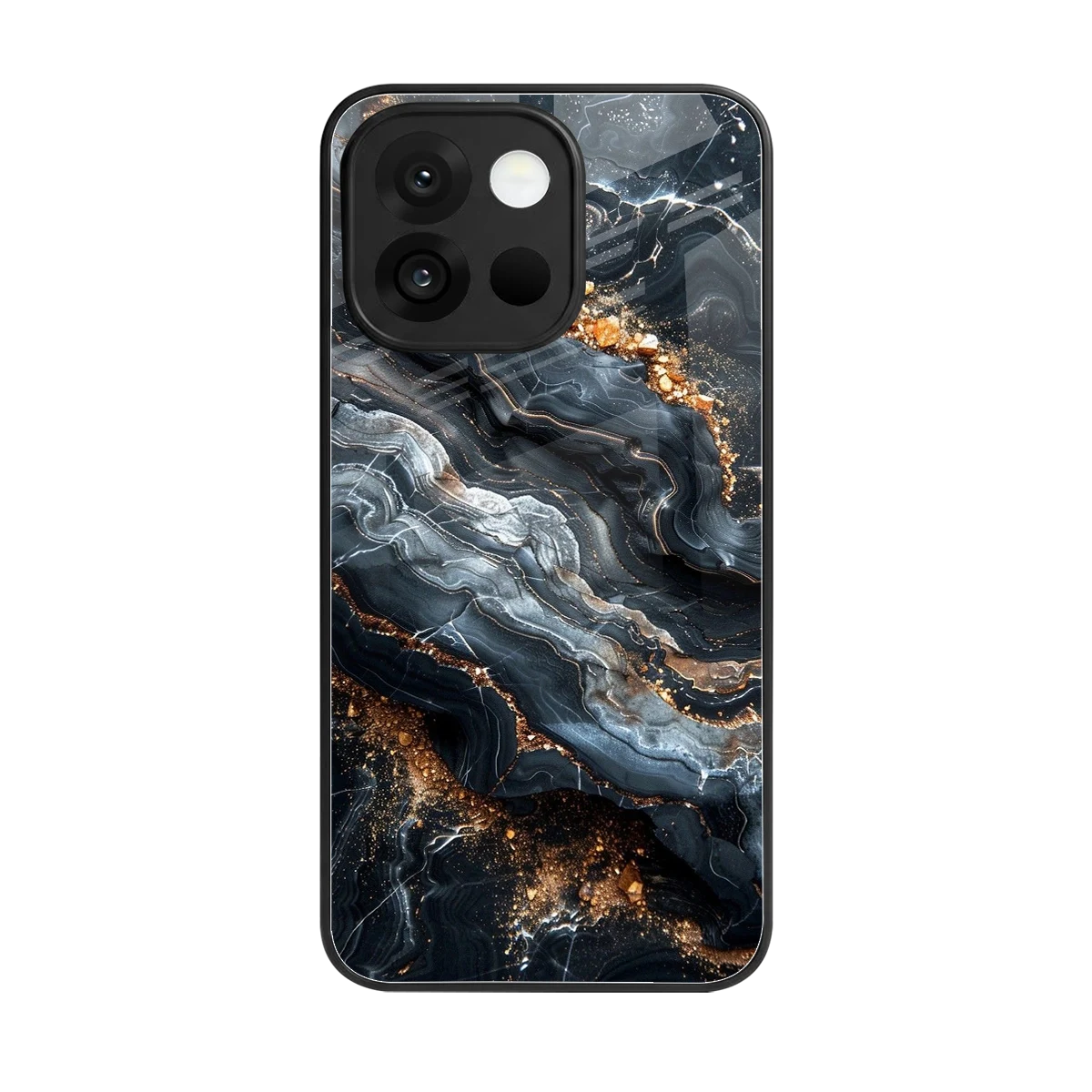 Arctic Stone back phone cover | glass case for oneplus 13s