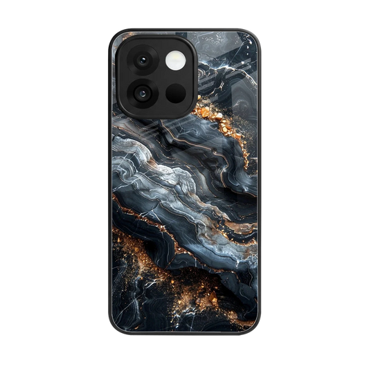 Arctic Stone back phone cover | glass case for oneplus 13s