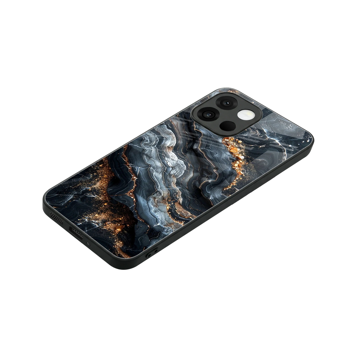 Arctic Stone stylish phone case for oneplus 13s | glossy glass and slim fit