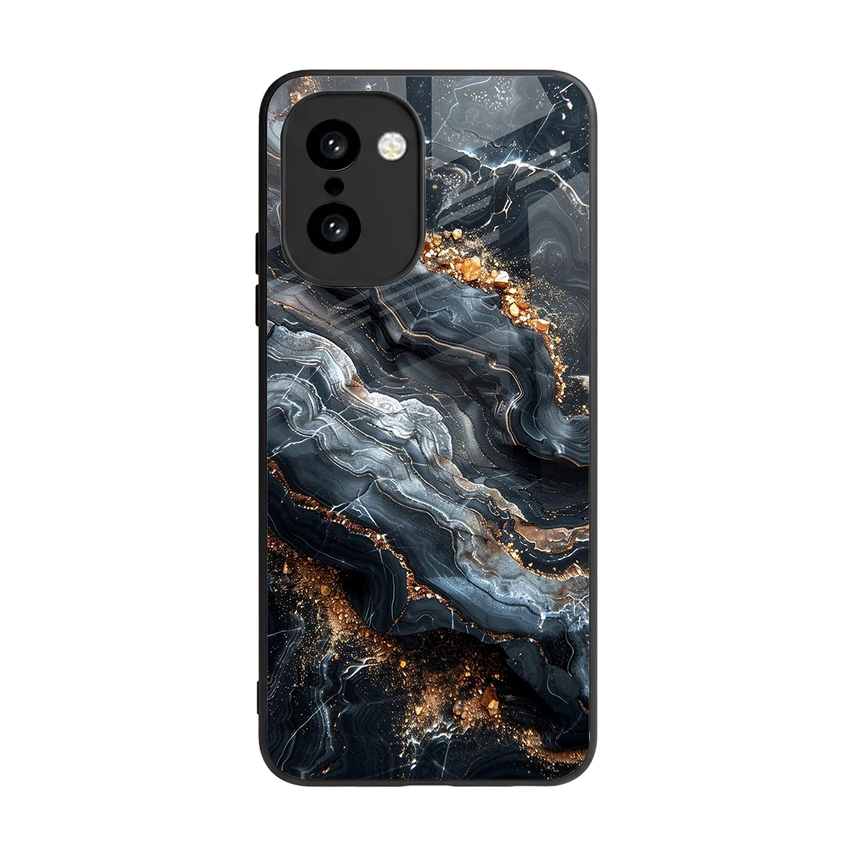 Arctic Stone back phone cover | glass case for oneplus 15r