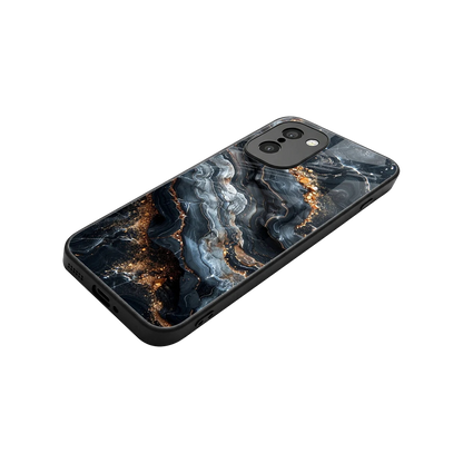 Arctic Stone stylish phone case for oneplus 15r | glossy glass and slim fit