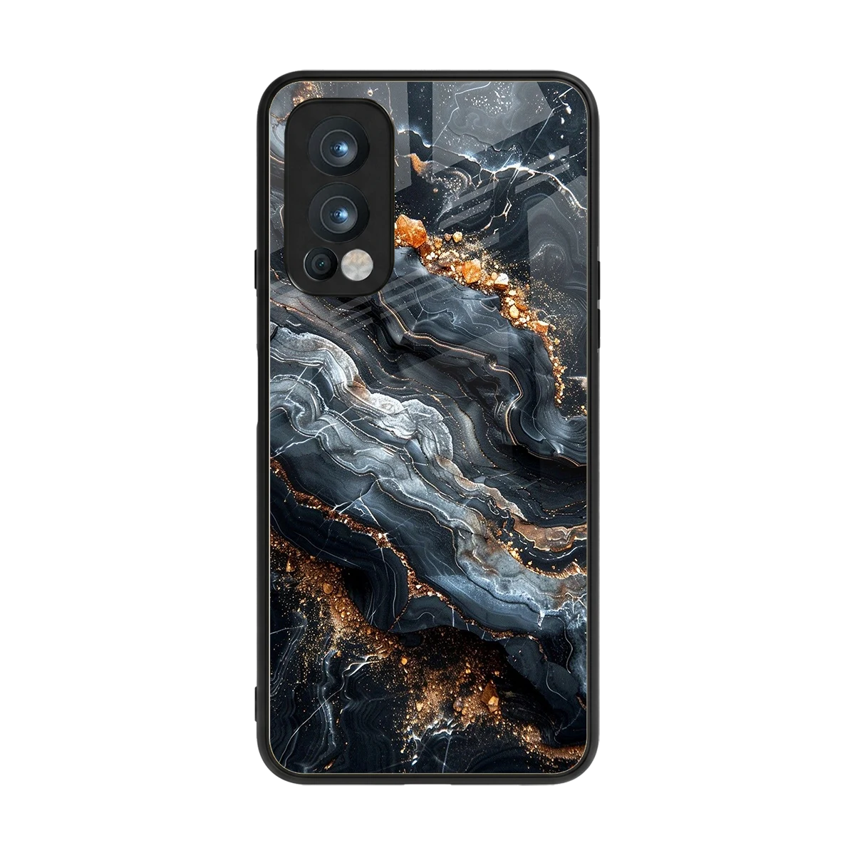 Arctic Stone back phone cover | glass case for oneplus nord 2
