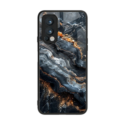 Arctic Stone back phone cover | glass case for oneplus nord 2