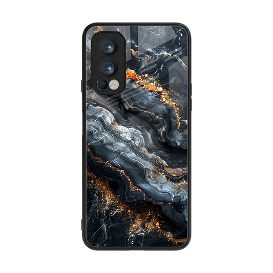 Arctic Stone back phone cover | glass case for oneplus nord 2