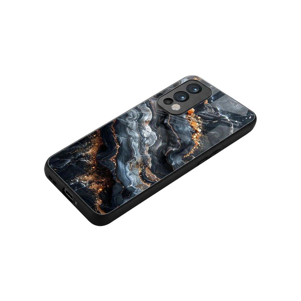 Arctic Stone stylish phone case for oneplus nord 2 | glossy glass and slim fit