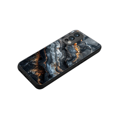 Arctic Stone stylish phone case for oneplus nord 2 | glossy glass and slim fit