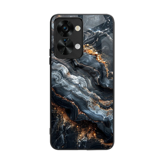Arctic Stone back phone cover | glass case for oneplus nord 2t