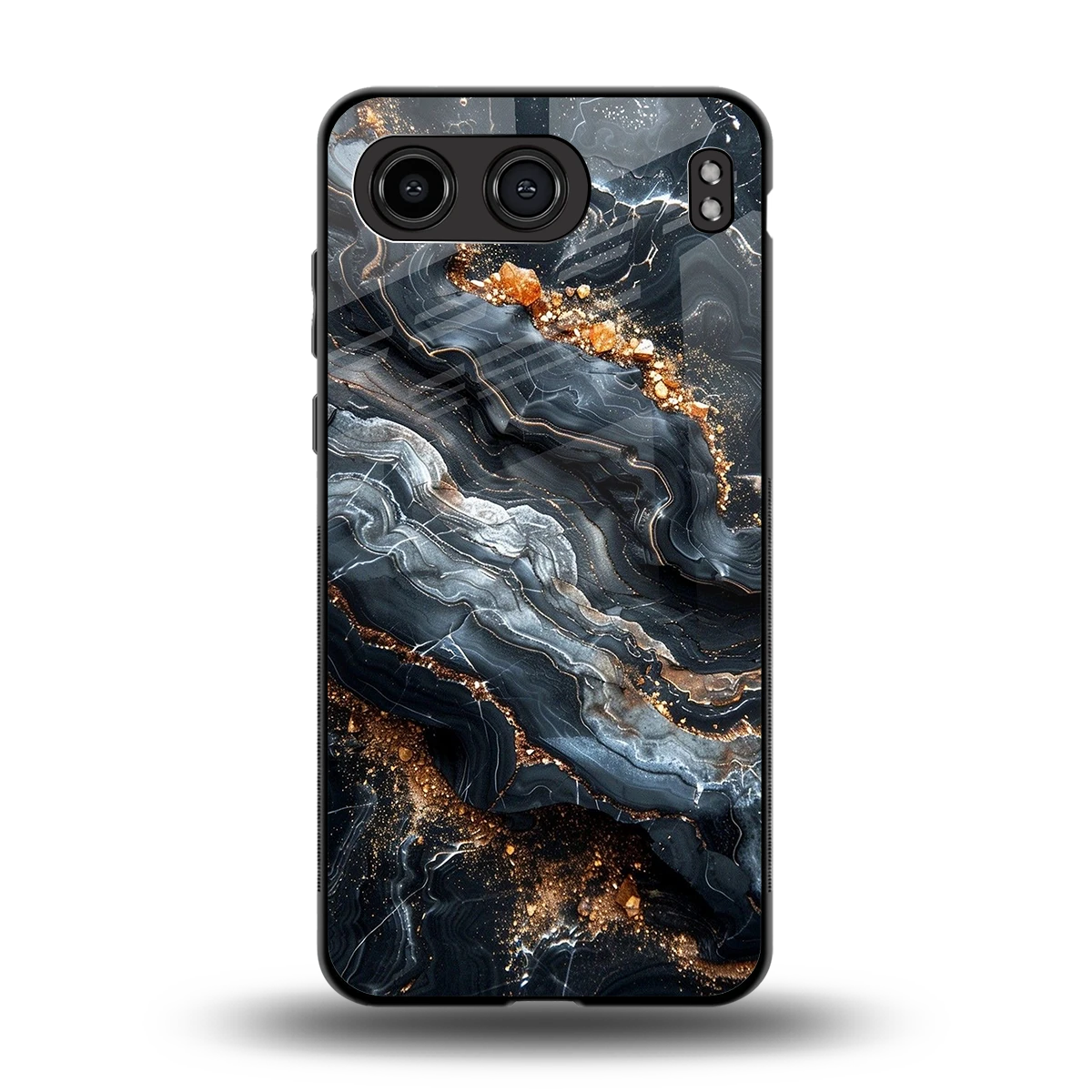 Arctic Stone back phone cover | glass case for oneplus nord 4